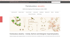 Desktop Screenshot of fanduoduojewelry.com