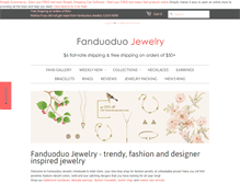 Tablet Screenshot of fanduoduojewelry.com